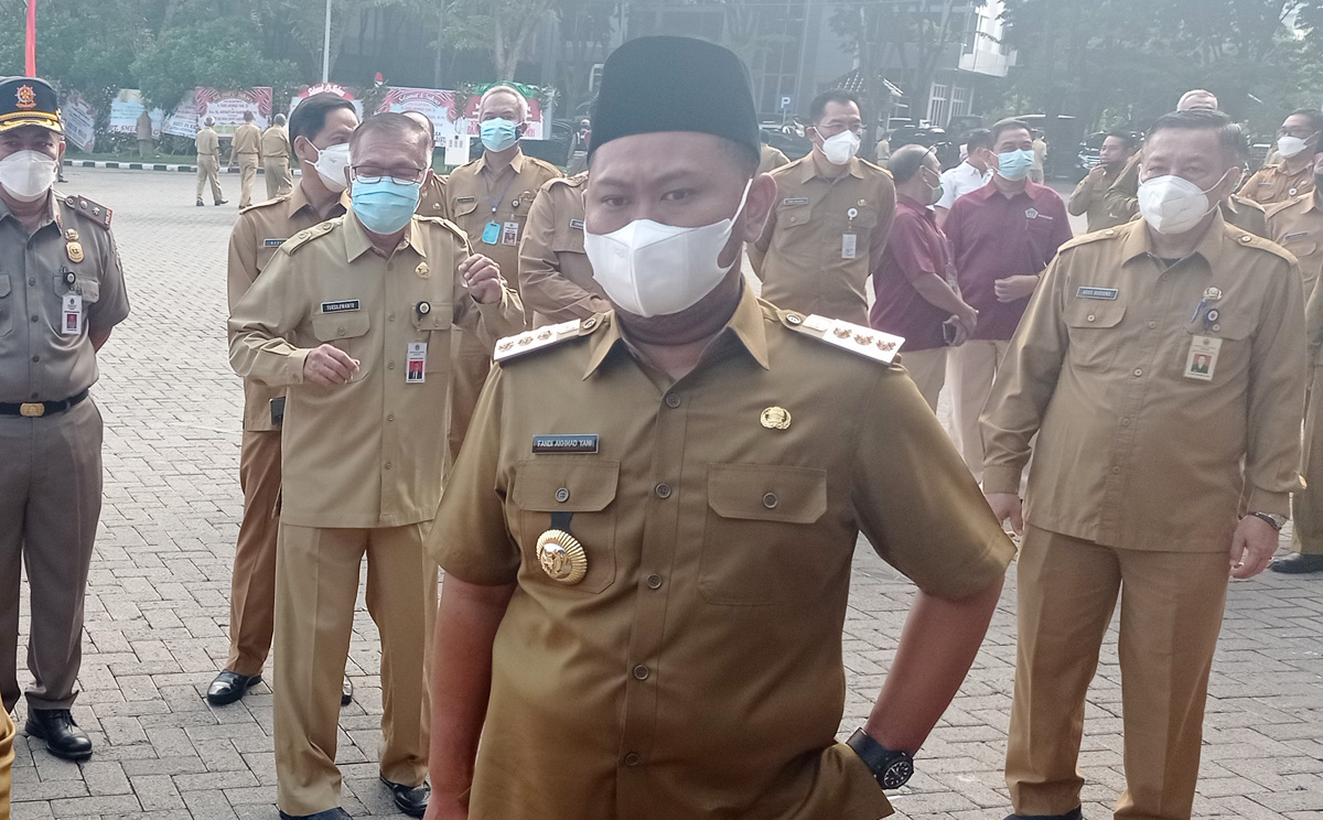 Bupati Gresik Fandi Akhmad Yani.