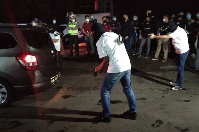 Rekonstruksi penembakan enam laskar FPI di Tol Jakarta-Cikampek