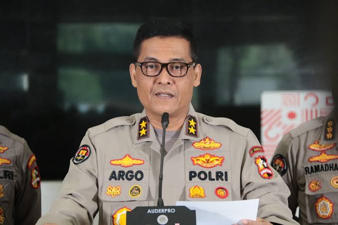 Kepala Divisi Hubungan Masyarakat Mabes Polri Inspektur Jenderal Argo Yuwono.