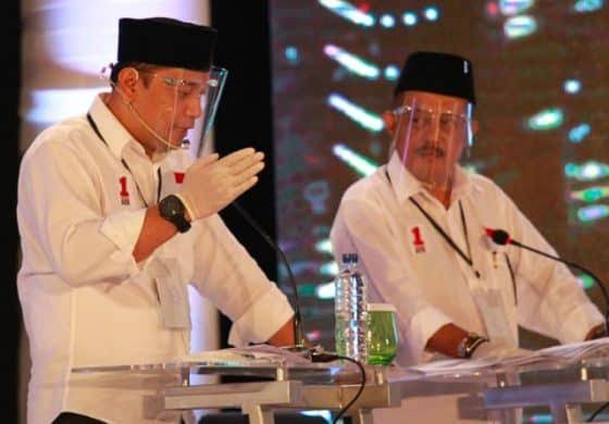 Eri Cahyadi dan Armudji belum ditetapkan sebagai pemenang karena Pilwali Surabaya 2020 dalam proses perselisihan di MK