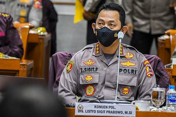 Komjen Pol Listyo Sigit Prabowo
