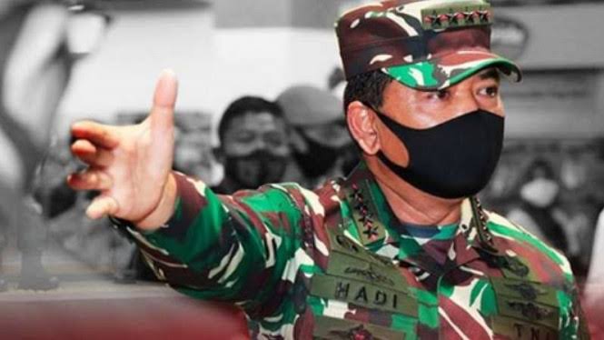 Panglima TNI Marsekal Hadi Tjahjanto