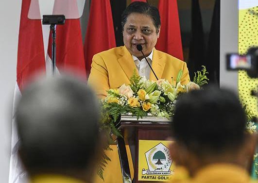 Ketum Partai Golkar Airlangga Hartarto. (ant)
