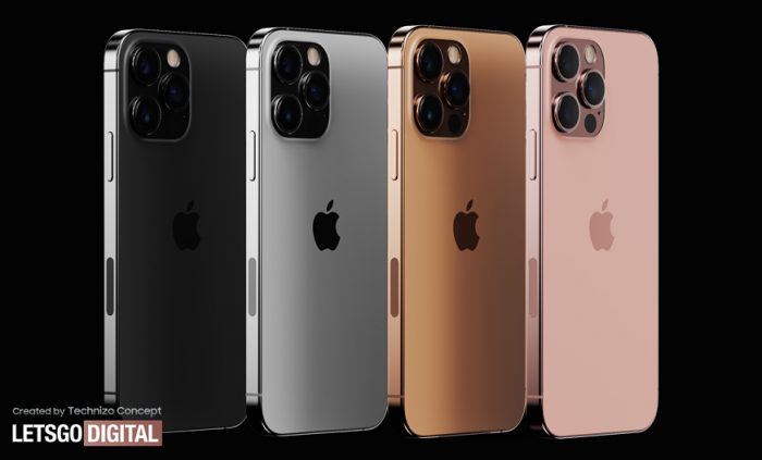 Ilustrasi iPhone 13. (letsgodigital)