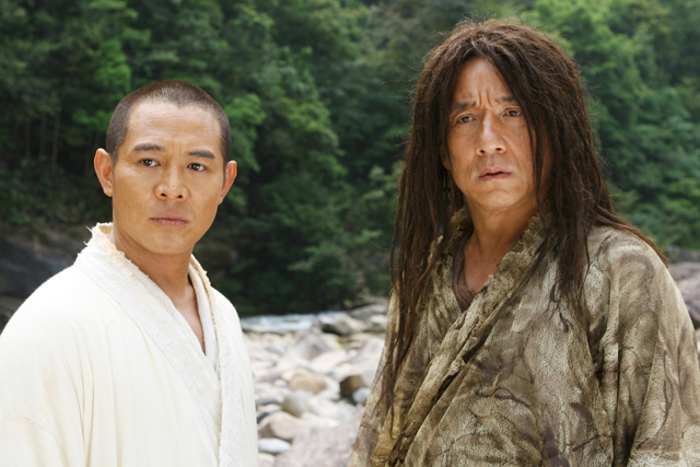Jet Li dan Jackie Chan bermain film bersama.