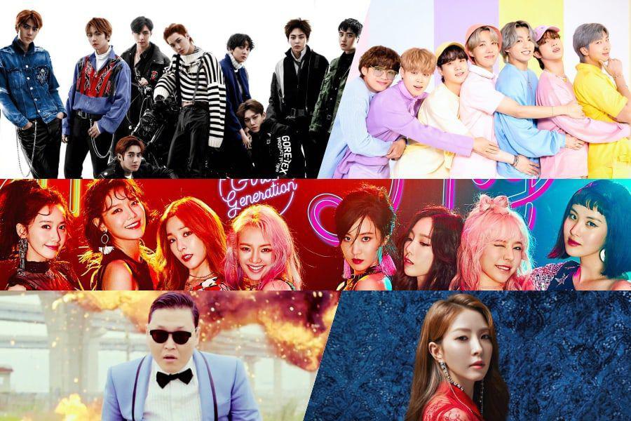 Kolase idol K-Pop. (Soompi)