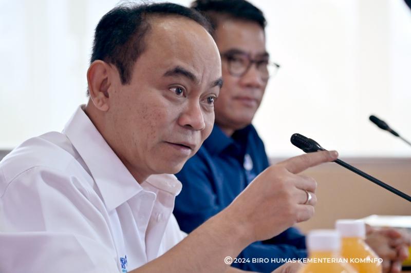 Menteri Komunikasi dan Informatika Budi Arie Setiadi 