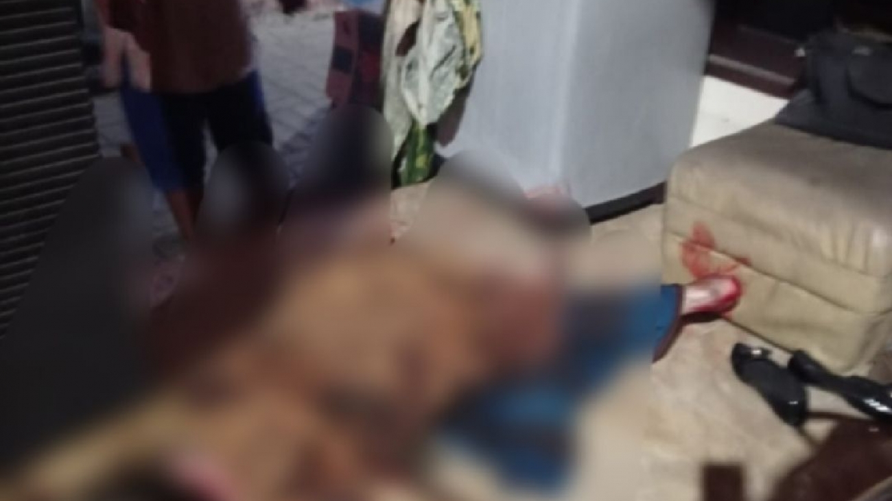 Korban dalam Kebakaran rumah di Surabaya.