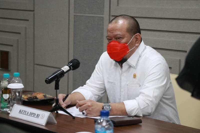 Ketua DPD RI, AA LaNyalla Mahmud Mattaliti, 