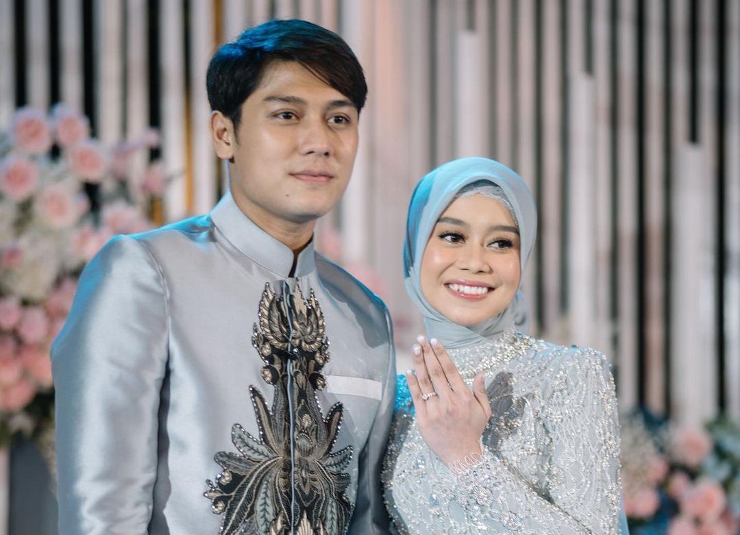 Pasangan Leslar alias Lesti Kejora dan Rizky Billar. (Instagram)