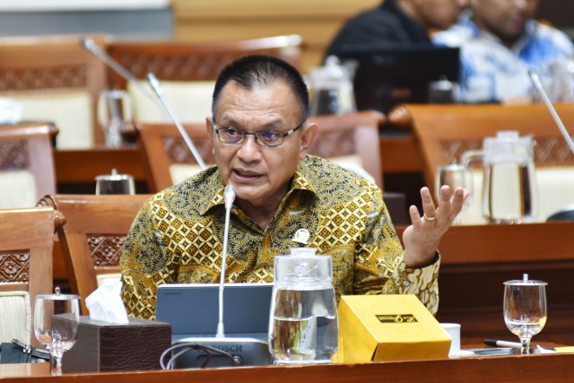 Wakil Ketua DPR RI Koordinator Bidang Politik dan Keamanan (Korpolkam) Lodewijk Freidrich Paulus. (DPR)
