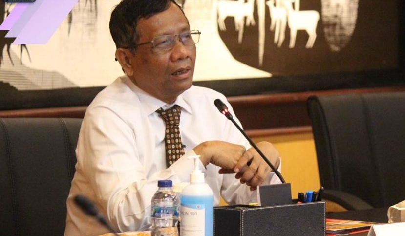 Menteri Koordinator Bidang Politik Hukum dan Keamanan (Menko Polhukam) Mahfud MD.