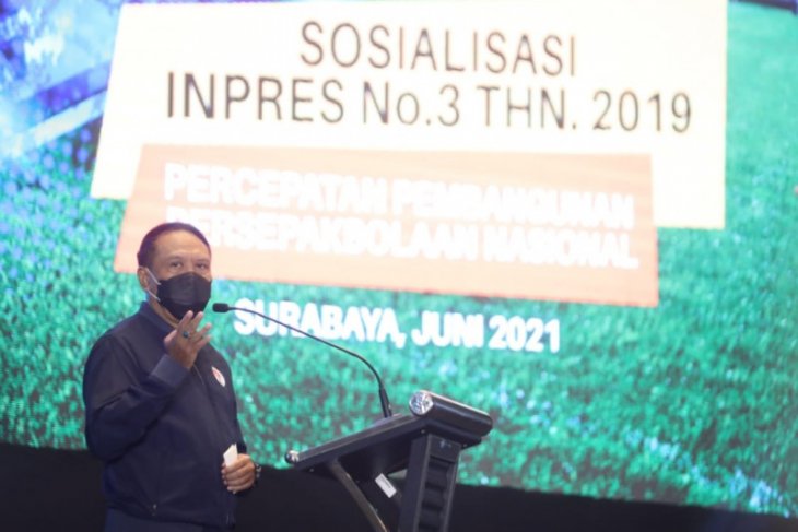 Menteri Pemuda dan Olahraga (Menpora) Zainudin Amali.