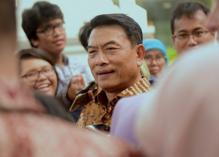 Kepala Kantor Staf Presiden (KSP) Jendral TNI (Purn) Moeldoko.