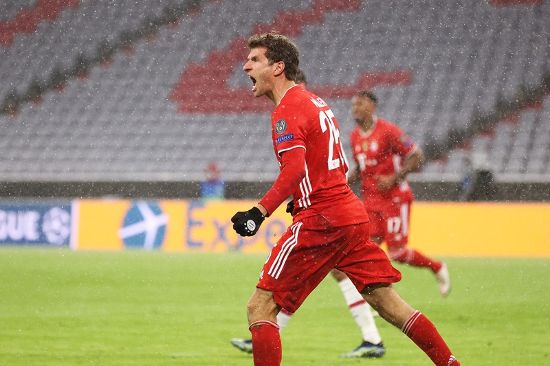 Thomas Muller (Twitter @FCBayernEN) 