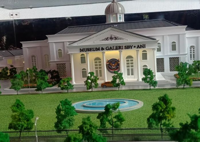 Maket Museum dan Galeri SBY dan Ani.