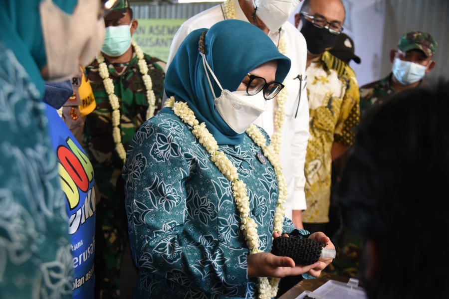 Ketua TP PKK Kota Surabaya Rini Indriyani.