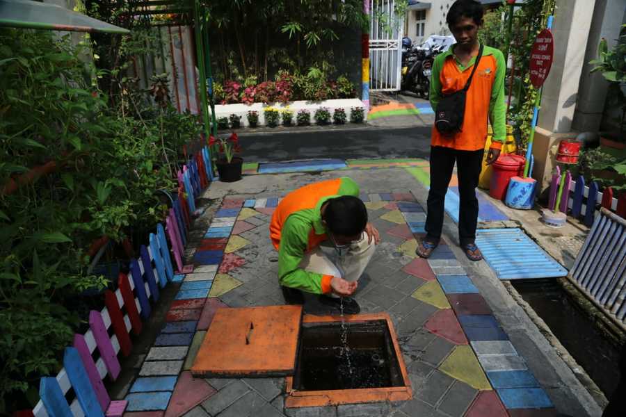 Pemantauan jentik sebelum pandemi. (dok)