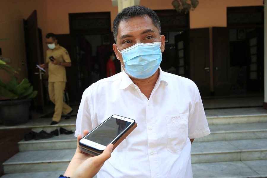 Kepala Satpol PP Kota Surabaya, Eddy Christijanto.