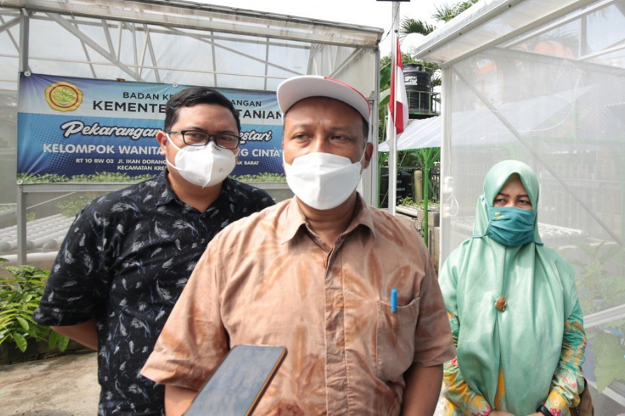 Kepala Dinas Lingkungan Hidup (DLH) Surabaya, Suharto Wardoyo.