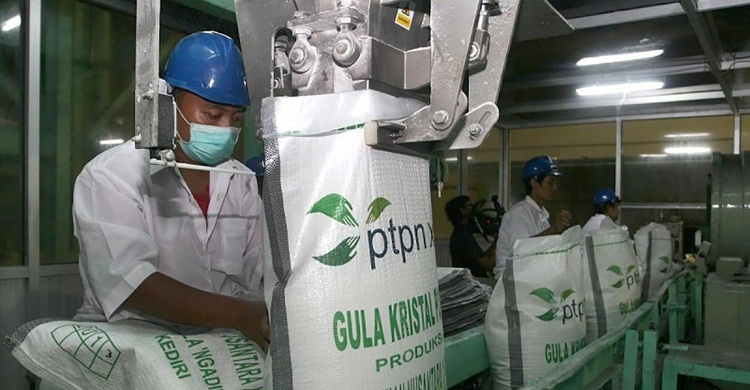 Pabrik gula milik PTPN. (Foto: Dok Kementerian BUMN).