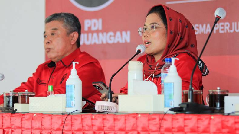 Sekretaris DPD PDI Perjuangan Jawa Timur Sri Untari Bisowarno.