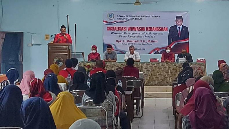 Sosialisasi wawasan kebangsaan PDI Perjuangan di Kabupaten Gresik