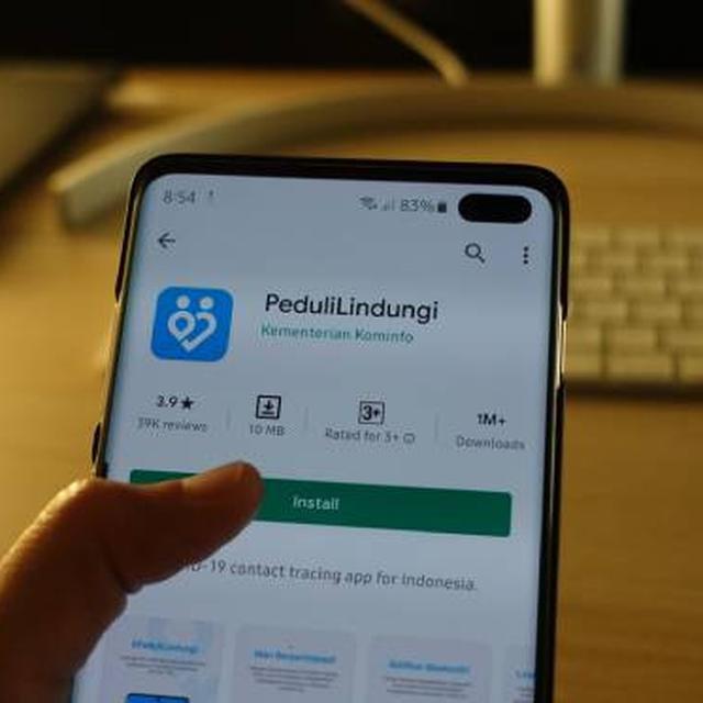 Aplikasi PedulliLindungi.
