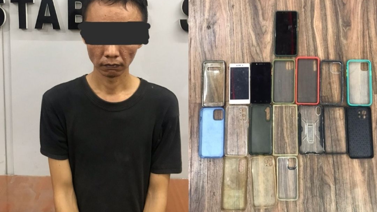 Pelaku penipuan yang diamankan Unit Jatanras.