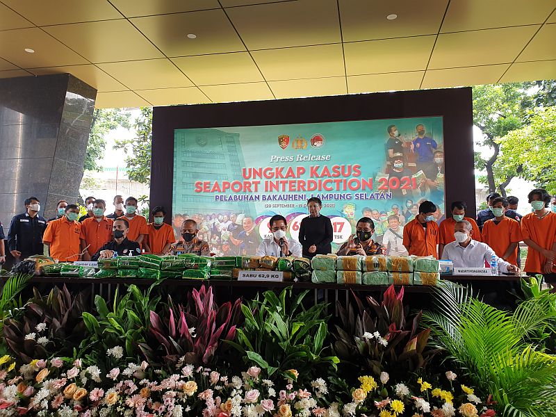 Jumpa pers di Gedung Bareskrim Polri, Jakarta Selatan. (IST)