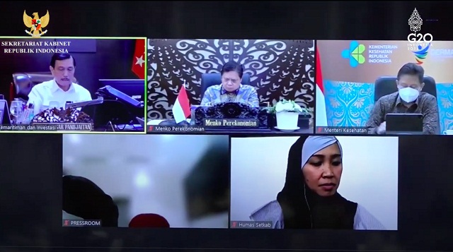 Ratas evaluasi PPKM.
