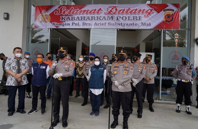 Kabaharkam Polri Komjen Arief Sulistyanto.