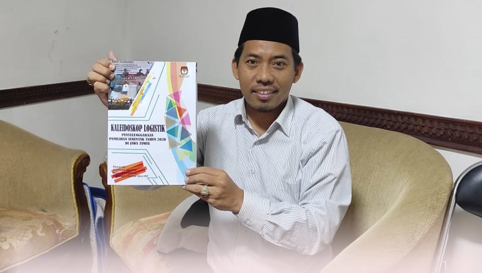 Miftahur Rozaq - Komisioner KPU Jatim Divisi Perencanaan dan Logistik.