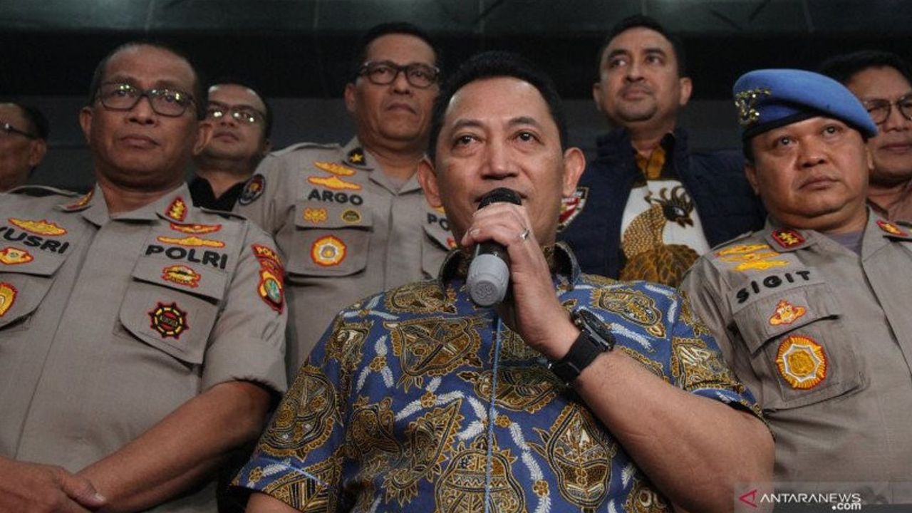 Calon tunggal Kapolri Komjen Pol Listyo Sigit Prabowo.