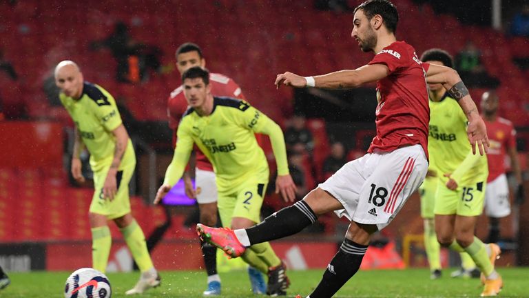 MU kalahkan Newcastle di Old Trafford dengan skor 3-1