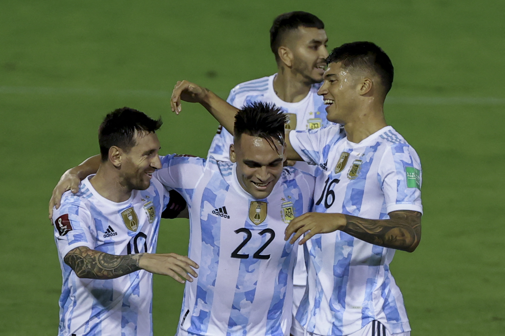 Timnas Argentina. (Twitter CONMEBOL)
