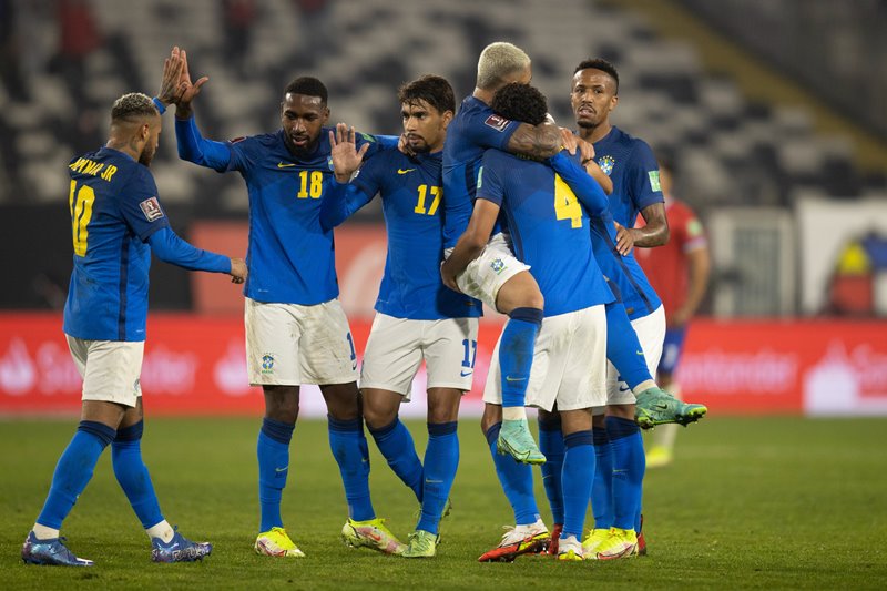 Timnas Brasil. (Twitter @CBF_Futbol)