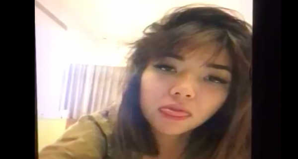 Tangkapan layar adegan video syur Gisella Anastasia.
