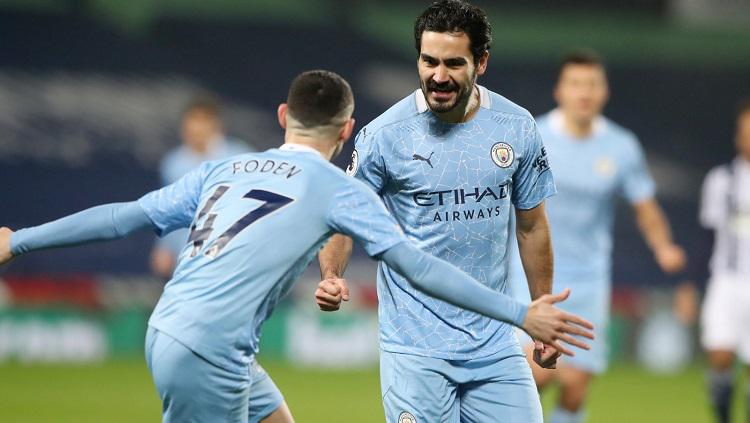 Manchester City memetik kemenangan dengan skor telak 5-0 atas tuan rumah West Bromwich Albion di The Hawthorns pada Rabu (27/1) dini hari WIB,